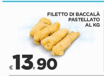 Filetto di baccalà pastellato