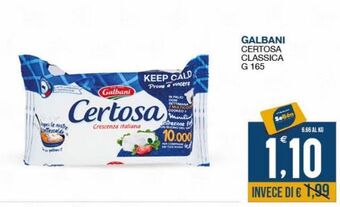 SeBón Supermercati Galbani certosa classica g 165 offerta
