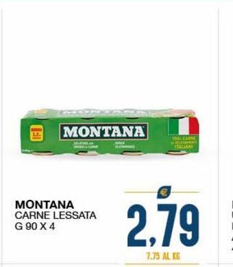 Montana carne lessata
