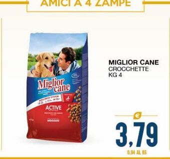 Miglior cane crocchette kg 4