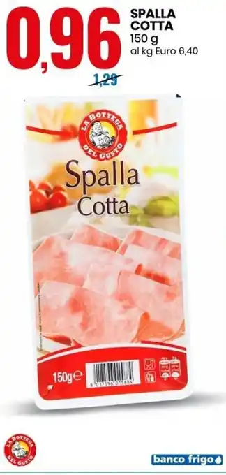 Eurospin La Bottega Del Gusto Spalla Cotta 150 g offerta