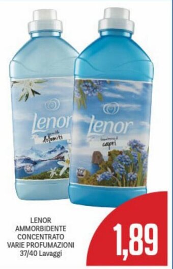 Supermercati Piccolo Lenor Ammorbidente Concentrato Varie Profumazioni 37/40 Lavaggi offerta