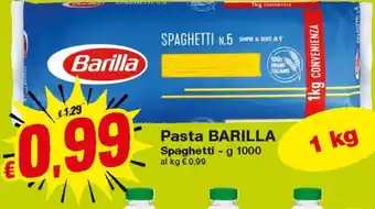 Prix Quality Pasta Barilla Spaghetti 1000 g offerta