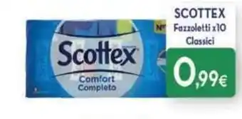 Proshop Scottex Fazzoletti x10 Classici offerta