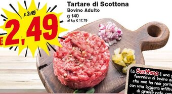 Prix Quality Tartare Di Scottona 140 g offerta