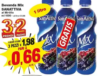 Bevanda Mix Sanattiva 1000 ml