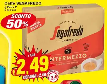 Prix Quality Caffè Segafredo 2 x 225g offerta