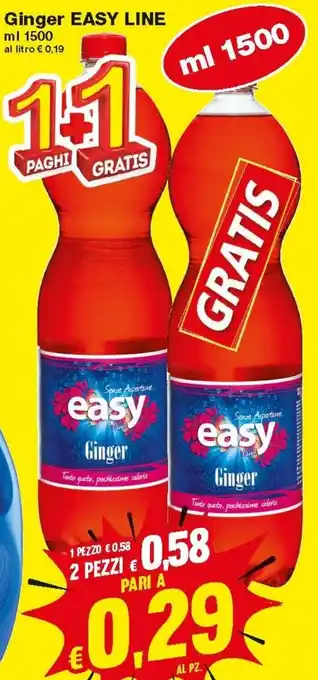 Prix Quality Ginger Easy Line 1500 ml offerta