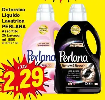 Prix Quality Detersivo Liquido Lavatrice Perlana 1500 ml offerta