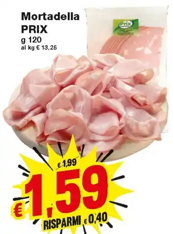 Prix Quality Mortadella Prix 120 g offerta