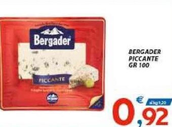 Vivo Supermercati Bergader Piccante 100 gr offerta