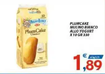 Vivo Supermercati Mulino Bianco Plumcake Allo Yogurt x10 330 gr offerta