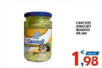 Vivo Supermercati Noi&Voi Carciofi Spaccati 280 gr offerta