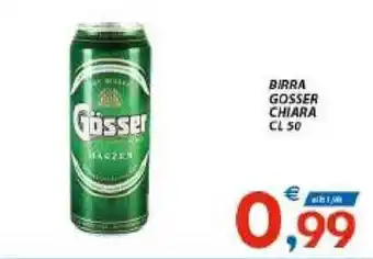 Gösser Chiara Birra 50 cl