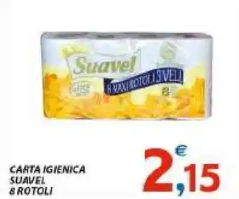 Vivo Supermercati Suavel Carta Igienica 8 rotoli offerta