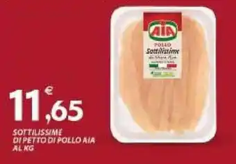 Vivo Supermercati AIA Sottilissime di petto di pollo offerta