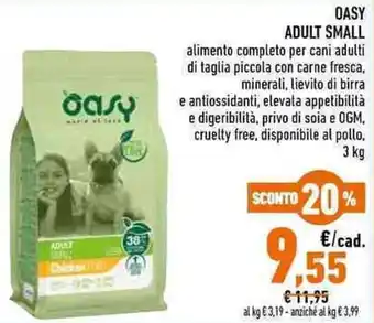 Oasy Adult Small 3 kg