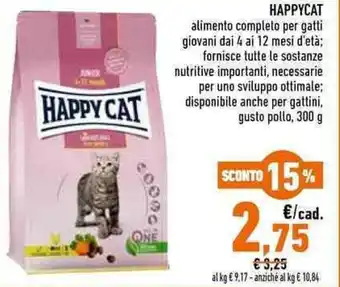 Pet Store Conad Happy Cat 300 g offerta