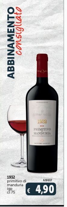 1932 primitivo di manduria igp cl 75