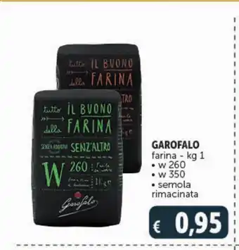 Farina garofalo kg 1 w 260, w 350, semola rimacinata
