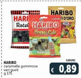 Deco Supermercati Caramelle gommose haribo g 175 cari gusti offerta