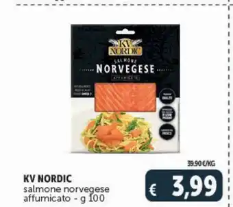 Deco Supermercati Salmone norvegese affumicato kv nordic g 100 offerta