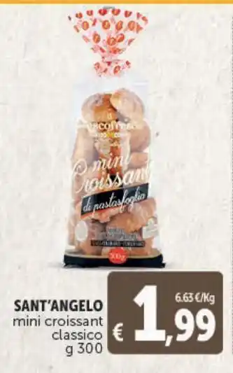 Deco Supermercati Sant'angelo mini croissant classico g 300 offerta