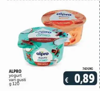 Deco Supermercati Yogurt alpro vari gusti g 120 offerta