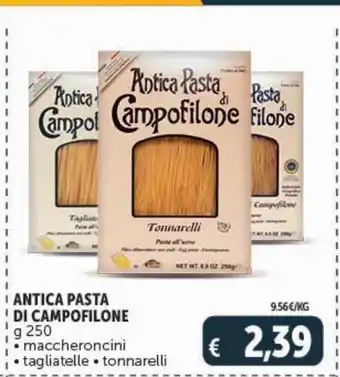 Maccheroni, tagliatelle, tonnarelli  antica pasta di campofilone g 250