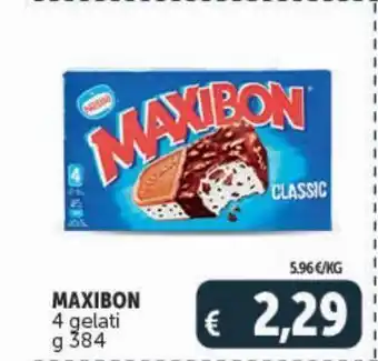 Deco Supermercati 4 gelati maxibon g 384 offerta