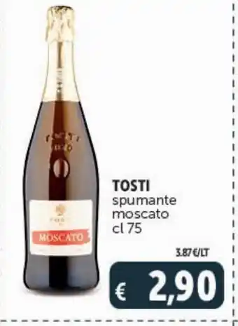 Deco Market Spumante moscato tosti cl 75 offerta
