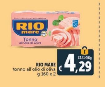 Deco Maxistore Rio mare tonno all'olio di oliva offerta