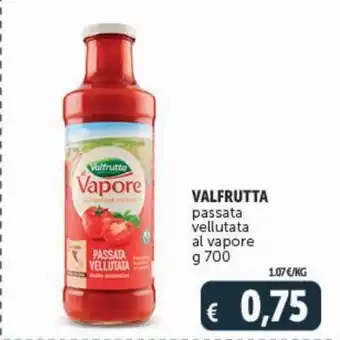 Passata vellutata al vapore g 700 valfrutta