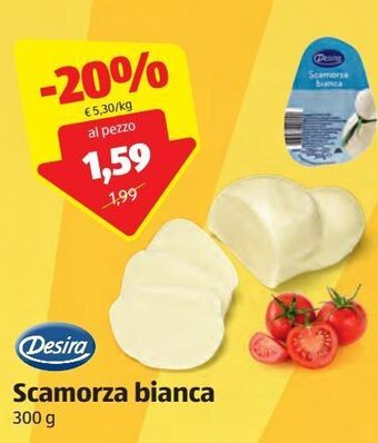ALDI Scamorza bianca offerta