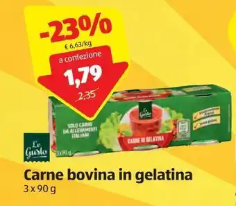 ALDI Carne bovina in gelatina offerta