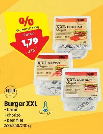 ALDI Burger xxl offerta