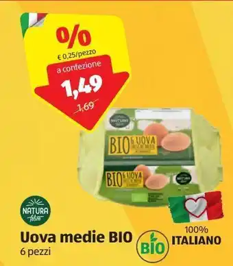 ALDI Uova medie bio offerta