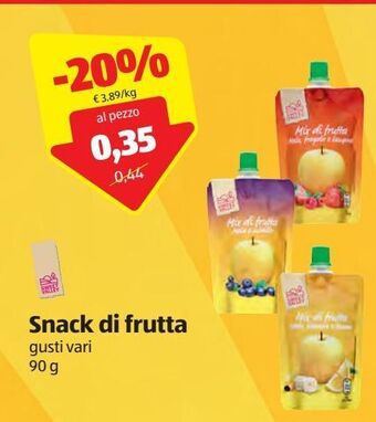 ALDI Snack di frutta offerta