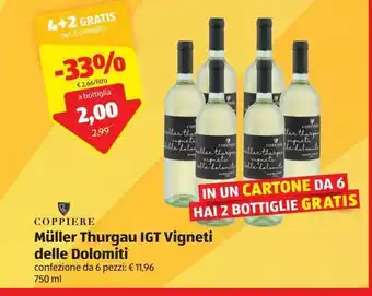 Muler thurgau igt vigneti delle dolomiti