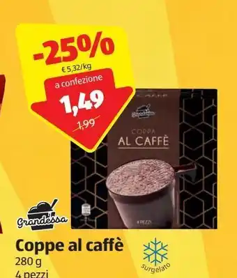 ALDI Coppe al caffè offerta