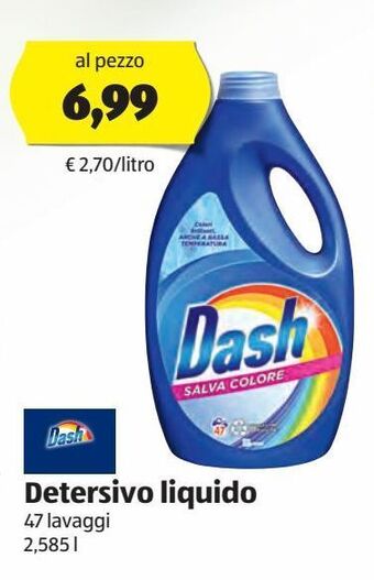 ALDI Detersivo liquido offerta