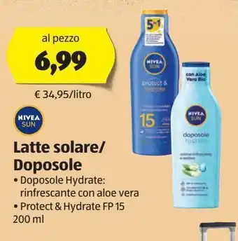 ALDI Latte solare/doposole offerta