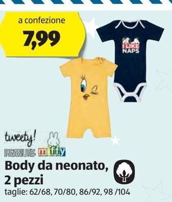 Body da neonato, 2 pezzi