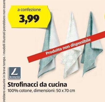 ALDI Strofinacci da cucina offerta