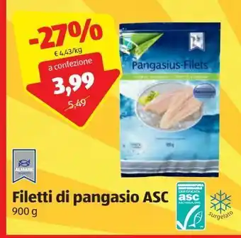 ALDI Filetti di pangasio asc offerta