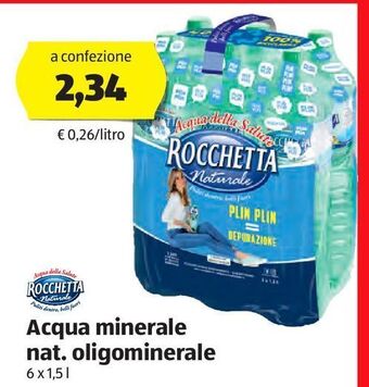 ALDI Acqua minerale nat. oligominerale offerta