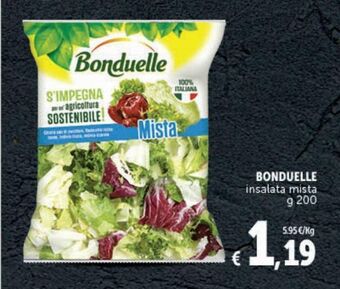 Deco Superstore Bonduelle insalata mista offerta