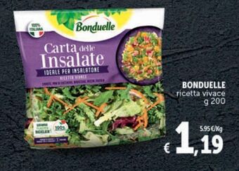Deco Superstore Bonduelle ricetta vivace offerta