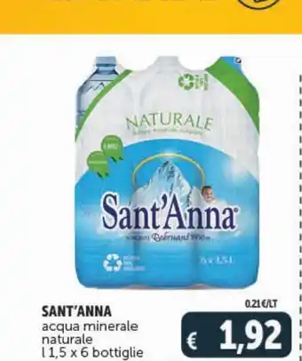 Deco Superstore Sant'anna acqua minerale naturale offerta