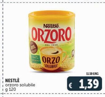 Deco Superstore Nestle orzoro solubile offerta